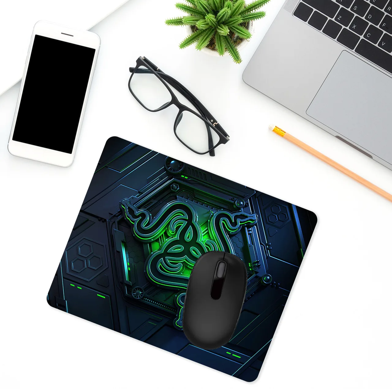 ماوس پد طرح Razer مدل MP1858