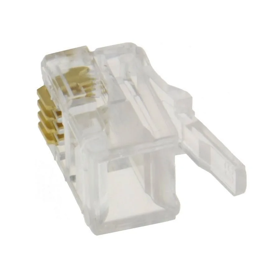 سوکت تلفن RJ11 مدل G105 بسته 30 عددی