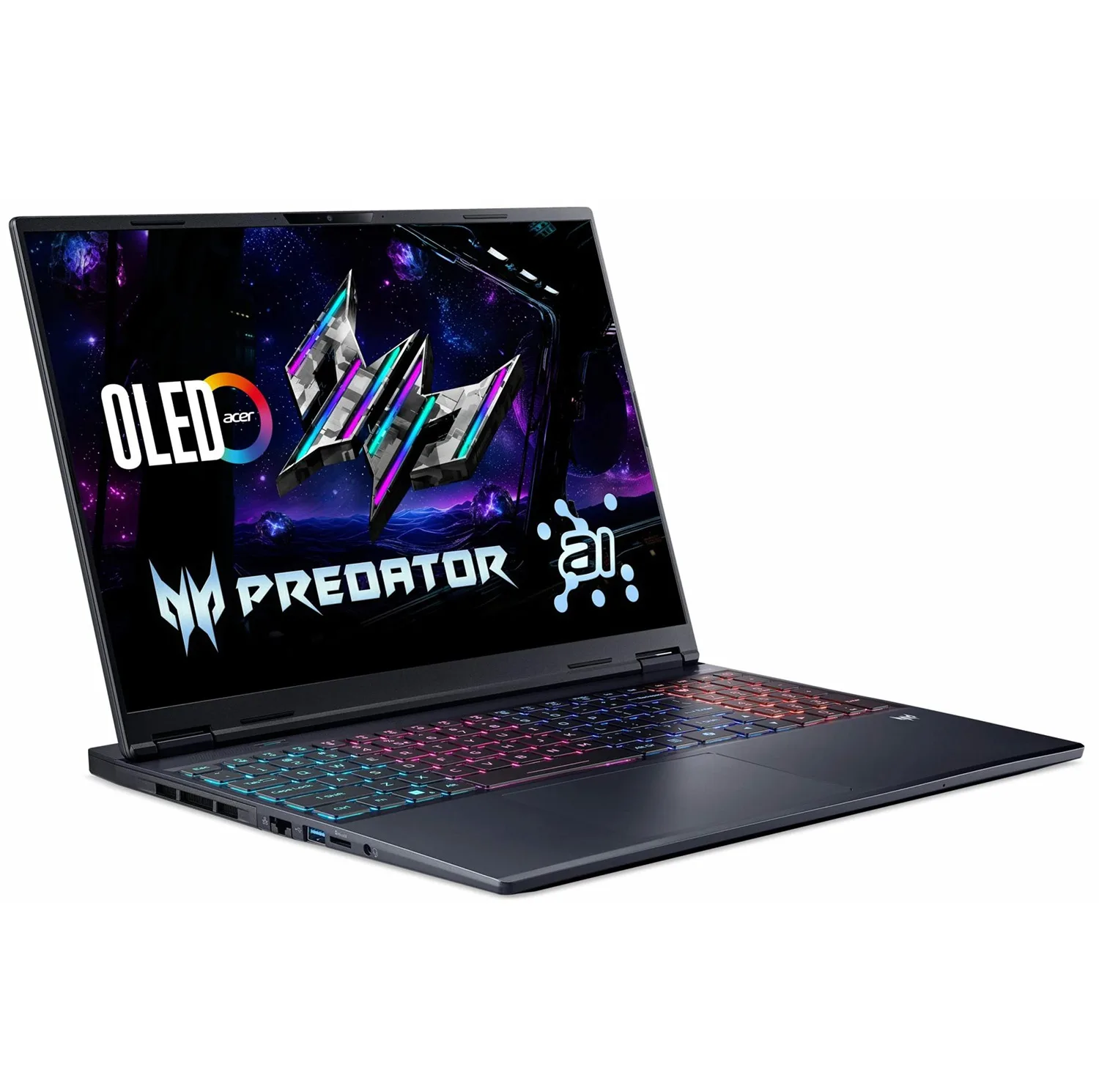 لپ تاپ 16 اینچی ایسر مدل Predator Helios Neo 16S AI PHN16S-71-98RF-Core Ultra 9 275HX-RTX5070Ti 12GB-32GB DDR5 6400MHz-1TB SSD-OLED QHD 240Hz-W
