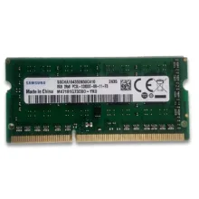 رم لپ‌تاپ سامسونگ مدل YK0 ظرفیت 8GB DDR3L فرکانس 1600MHz تایمینگ CL11 تک کاناله SO-DIMM