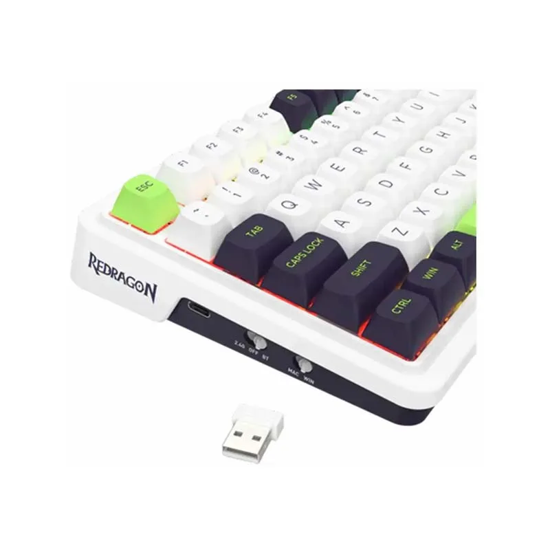 کیبورد گیمینگ ردراگون مدل EISA K686 WBG PRO