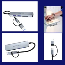 هاب و کارت خوان 5 پورت USB 3.0 ماکار مدل 5in1 MK-HU235