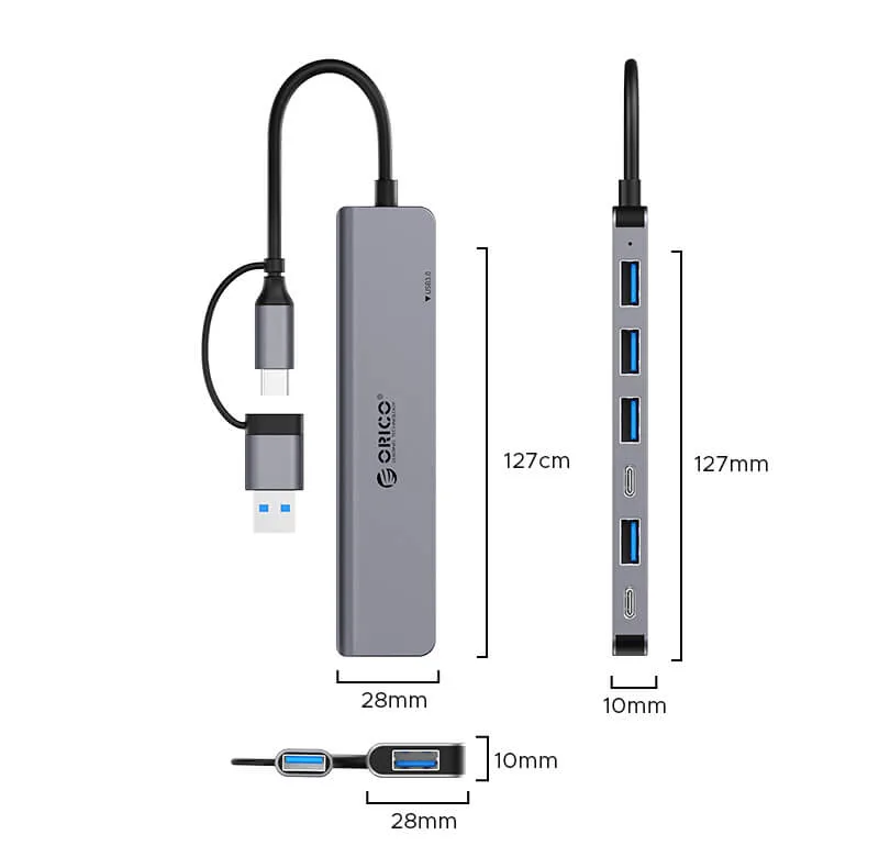 هاب هفت پورت USB اوریکو مدل YSA7-U3
