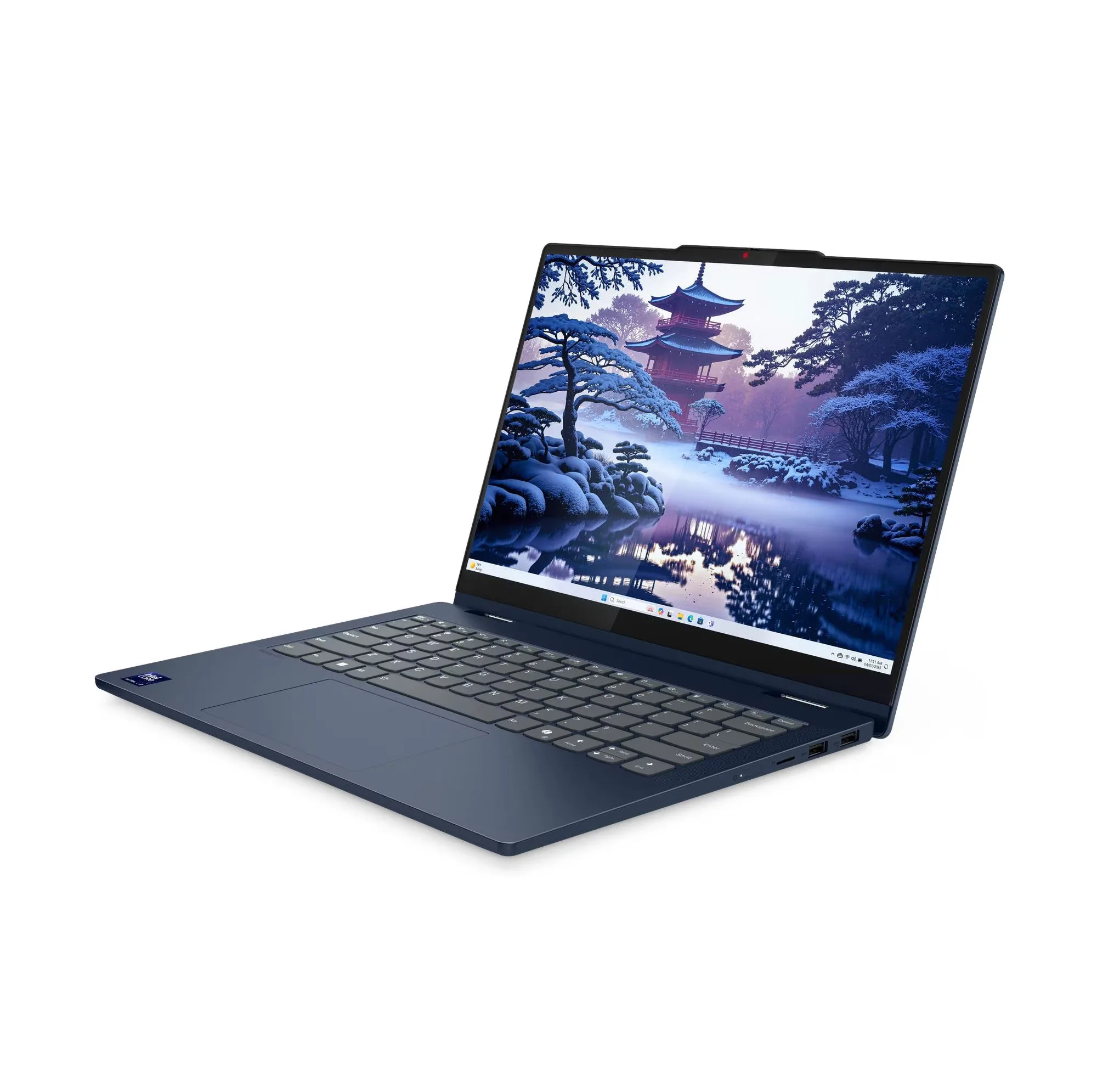 لپ تاپ 14 اینچی لنوو مدل IdeaPad 5 2-in-1 14IAL10-Core Ultra 5 225U-8GB LPDDR5x 8000MHz-512GB SSD-IPS-Touch-Backlit-W