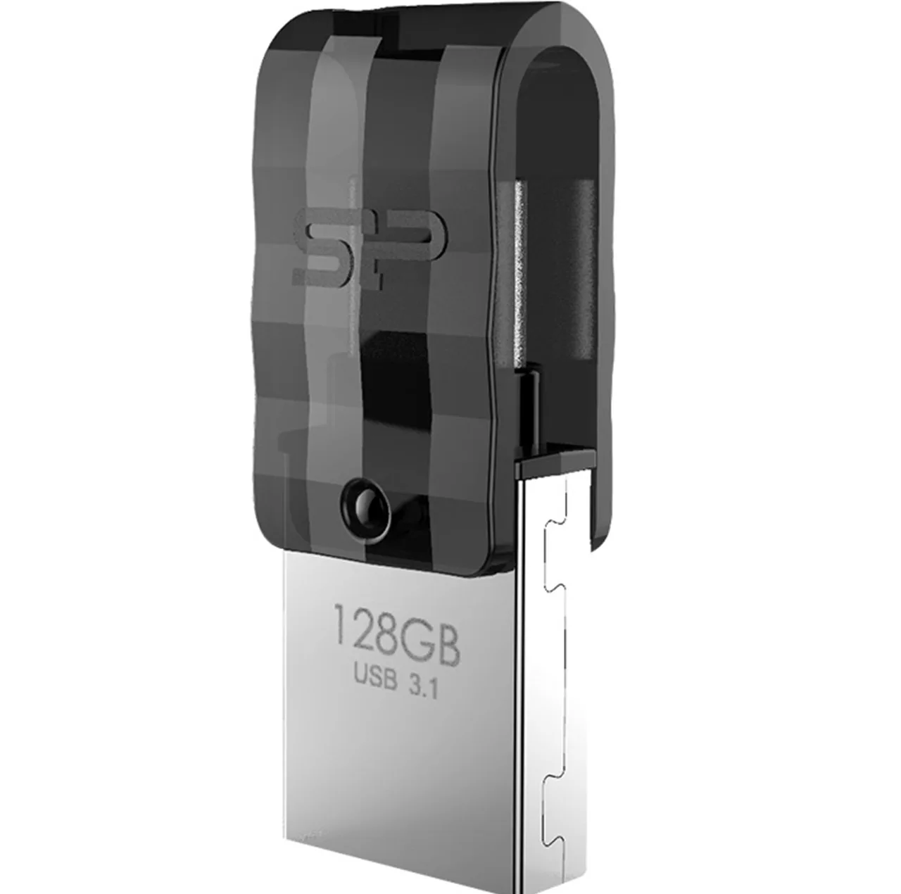 فلش مموری OTG سیلیکون پاور مدل Mobile C31 ظرفیت 128 گیگابایت