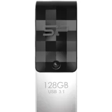 فلش مموری OTG سیلیکون پاور مدل Mobile C31 ظرفیت 128 گیگابایت