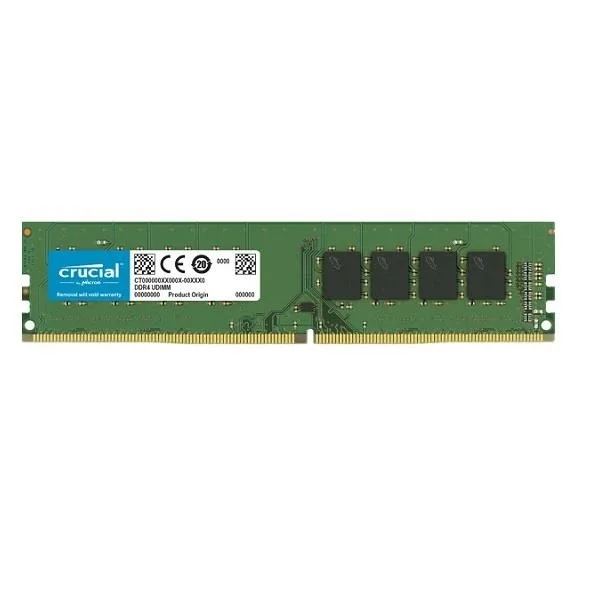 رم کامپیوتر کروشیال DDR4 تک کاناله 16 گیگابایت 3200 مگاهرتز CL22 ولتاژ 1.2 ولت مدل PC4-25600 U-DIMM