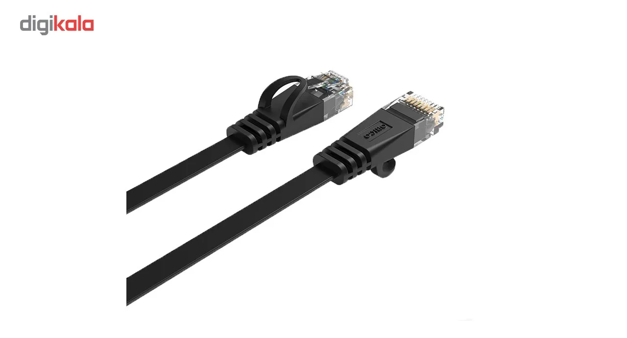 کابل شبکه CAT6 تخت اوریکو مدل PUG-C6B طول 15 متر