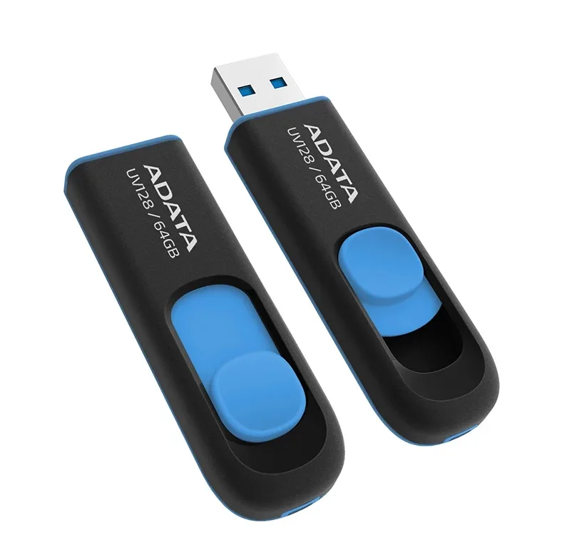 فلش مموری ای دیتا مدل UV128 Flash Drive USB 3.2 ظرفیت 64 گیگابایت