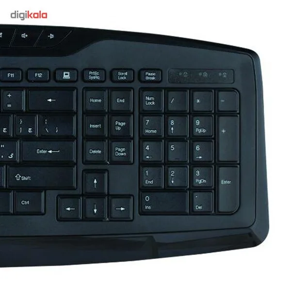 کیبورد گرین مدل GK-501 با حروف فارسی