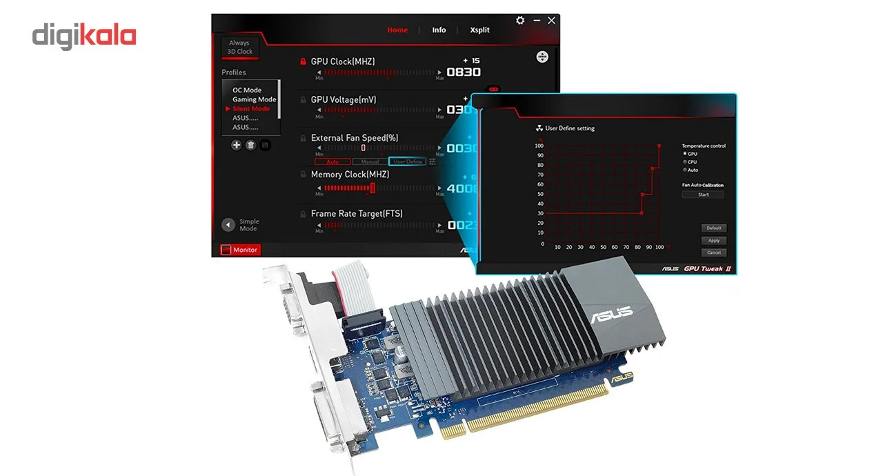 کارت گرافیک ایسوس مدل GT710-SL-2GD5