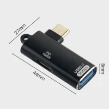 مبدل USB-C به USB3.0 مجنتیک مدل ADS-617-100W