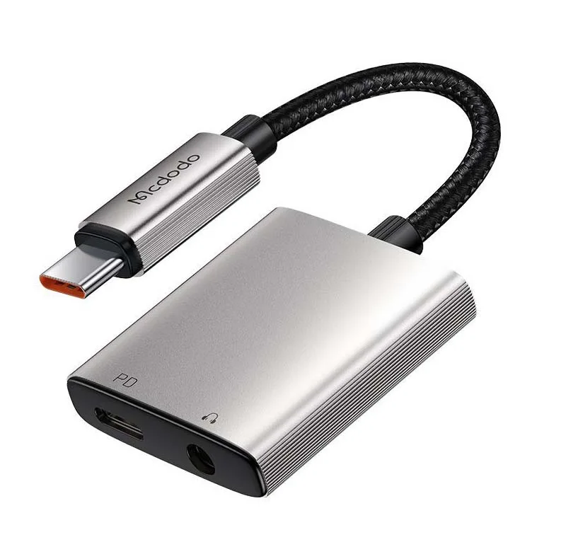مبدل USB-C به USB-C/AUX مک دودو مدل CA-505