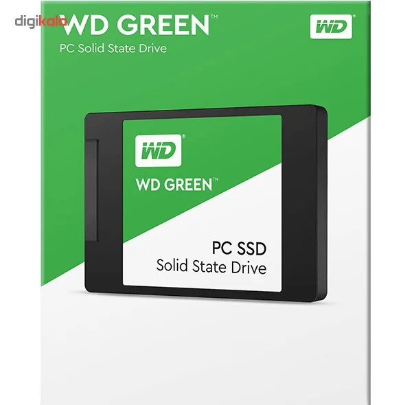 اس اس دی اینترنال SATA III وسترن دیجیتال مدل Green ظرفیت 480 گیگابایت