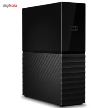 هارد اکسترنال وسترن دیجیتال مدل My Book Desktop ظرفیت شش ترابایت دارای رابط USB Type-A 3.0