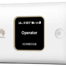 مودم قابل حمل 4G هوآوی مدل E5785 با باتری 3000 میلی‌آمپر ساعت، شارژدهی 10 ساعت، پشتیبانی هم‌زمان از 10 کاربر و سرعت اتصال 4G Cat6 تا 300 مگابیت بر ثانیه
