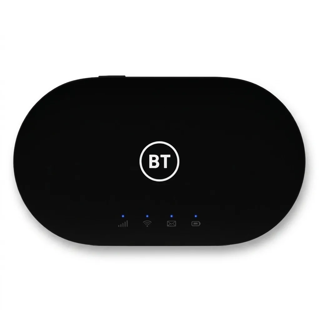 مودم 4.5G قابل حمل آلکاتل مدل BT71 با تکنولوژی Cat6 و Cat7، سرعت دانلود تا 300Mbps، پشتیبانی همزمان از 20 کاربر، وای‌فای دو بانده 2.4GHz و 5GHz، استاندارد IEEE 802.11b/g/n/ac، باتری با شارژدهی 7 تا 8 ساعت و قابلیت ارسال SMS