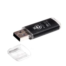 فلش مموری کوئین تک مدل QUICK ظرفیت 128 گیگابایت با رابط USB 2.0 و درپوش محافظ، سازگار با ویندوز، مک، تلویزیون، تبلت و گوشی موبایل