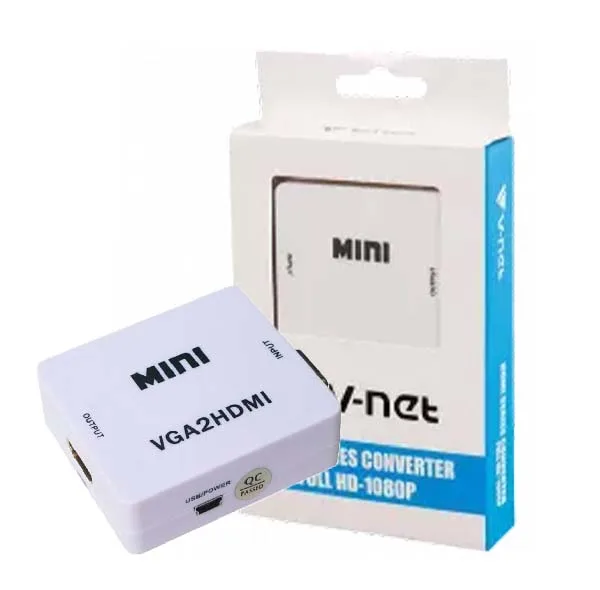 مبدل VGA به HDMI وی نت مدل V-COVGA2HDM