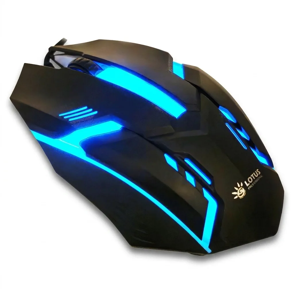 موس مخصوص بازی لوتوس مدل BLUELIGHT-5W کد 2024