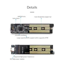 قاب NVMe M.2 SSD اوریکو مدل TCM2-C3