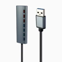 هاب 7 پورت USB3.0 کی نت مدل K-HUAMH117