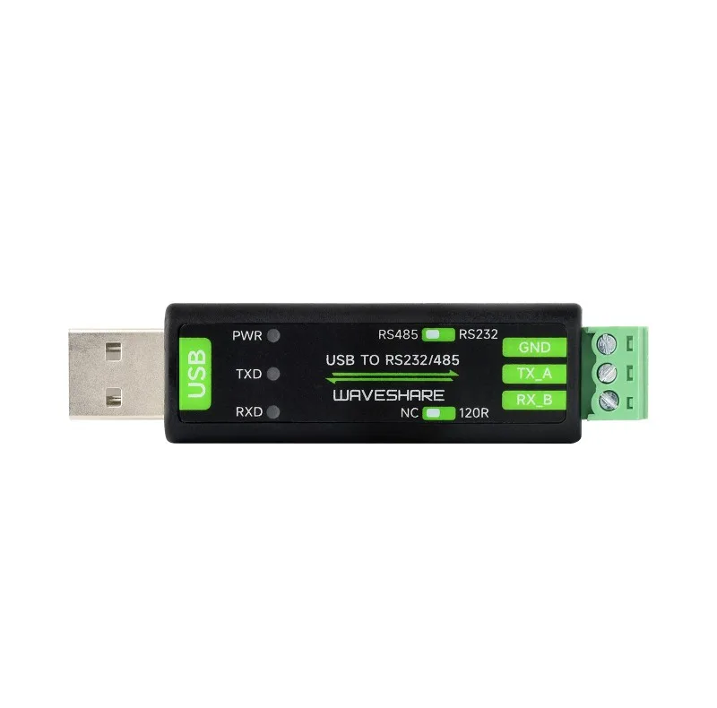 مبدل صنعتی USB به سریال ویوشیر مدل USB to RS232/485