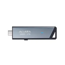 فلش مموری 2 ترابایت ای دیتا مدل UE800 با رابط USB Type-C و جای اتصال بند