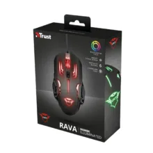 ماوس مخصوص بازی تراست مدل GXT 108 Rava illuminated