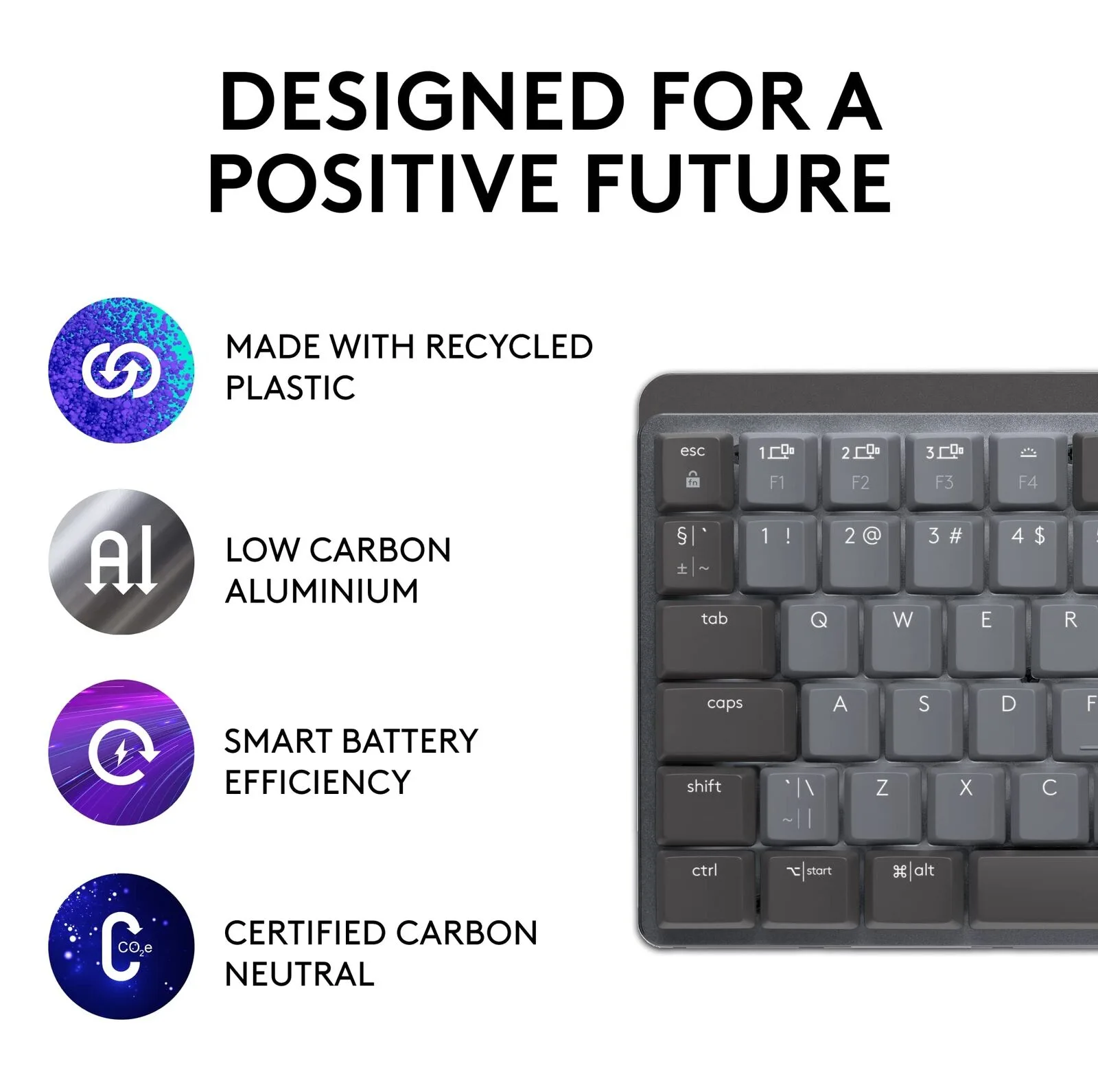 کیبورد لاجیتک مدل MX MECHANICAL TACTILE