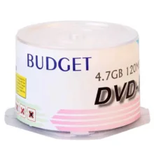 دی وی دی خام باجت مدل DVD-R بسته 50 عددی