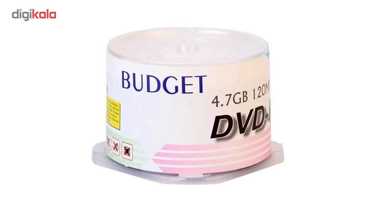 دی وی دی خام باجت مدل DVD-R بسته 50 عددی