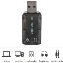 کارت صدا مدل تری دی مدل Virtual 5.1