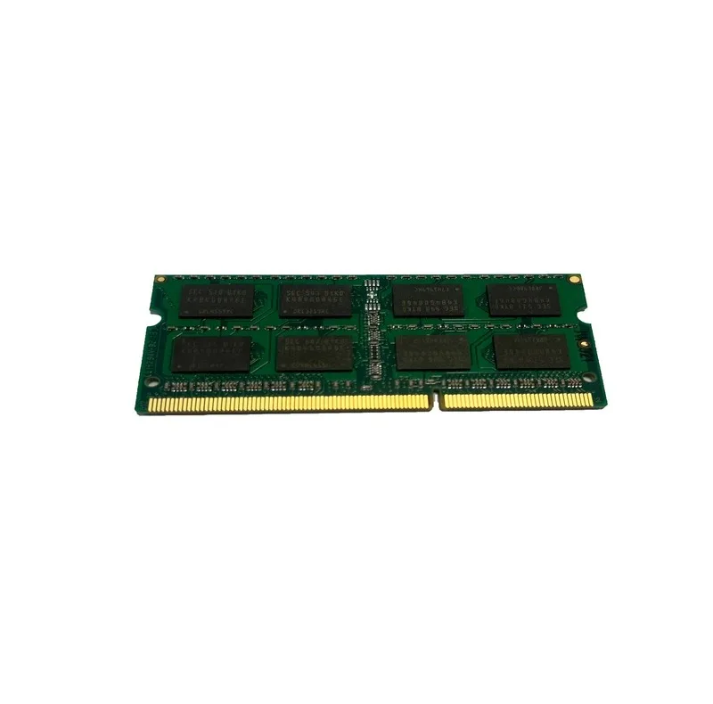 رم لپ‌تاپ سامسونگ مدل 12800 با ظرفیت 8 گیگابایت DDR3L، فرکانس 1600 مگاهرتز، فرم‌فکتور SO-DIMM و معماری دوکاناله