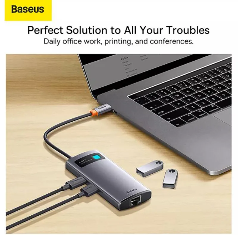 هاب 4 پورت USB-C باسئوس مدل Starjoy BS-OH067