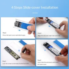 قاب NVMe M.2 SSD اوریکو مدل TCM2-C3