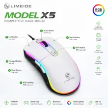 ماوس گیمینگ لایماید مدل X5