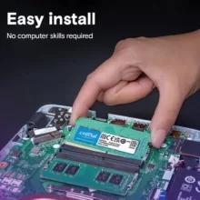 رم لپ‌تاپ DDR4 تک کاناله 8 گیگابایت 3200 مگاهرتز کروشیال مدل CT8 با تایمینگ CL22 و ولتاژ 1.2 ولت