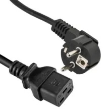 کابل برق 3 پین سرور منبع تغذیه بافو مدل EU-C19 3Cx1.5MM طول 2 متر