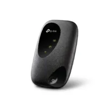 مودم 4G قابل حمل تی پی‌لینک مدل M7000 با پشتیبانی از اتصال بی‌سیم، حداکثر 10 کاربر، آنتن داخلی 20dBm، سرعت دانلود 150Mbps و سرعت آپلود 50Mbps، منبع تغذیه باتری و رابط microUSB