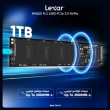 اس اس دی اینترنال PCIe Gen3 x4 لکسار مدل NM620 ظرفیت 1 ترابایت