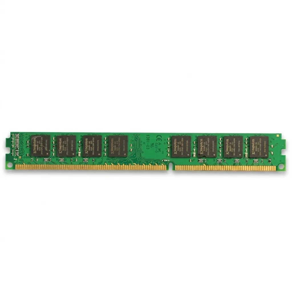 رم کامپیوتر کینگستون مدل ValueRAM DDR3 4 گیگابایت 1600 مگاهرتز تک کاناله U-DIMM با تایمینگ CL11 و ولتاژ کاری 1.5 ولت