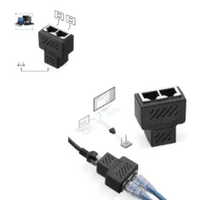 مبدل 1 به 2 RJ45 مکا مدل MR