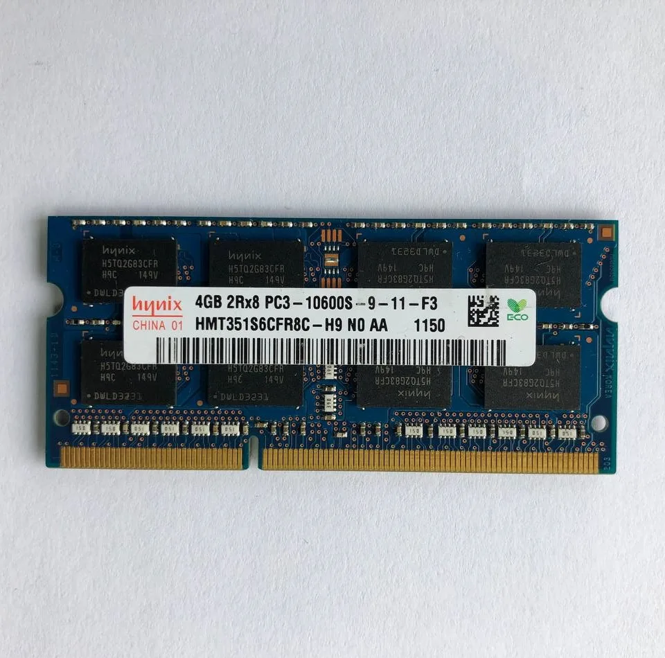 رم لپ تاپ DDR3 تک کاناله 1333 مگاهرتز هاینیکس مدل PC3-10600 ظرفیت 4 گیگابایت