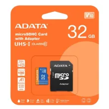 کارت حافظه microSDXC ای دیتا مدل Premier کلاس 10 استاندارد UHS-I V10 A1سرعت 100MBps ظرفیت 32 گیگابایت