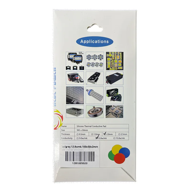پد سیلیکونی حرارتی مدل Silicone Pad 12.8W 50x100x2mm
