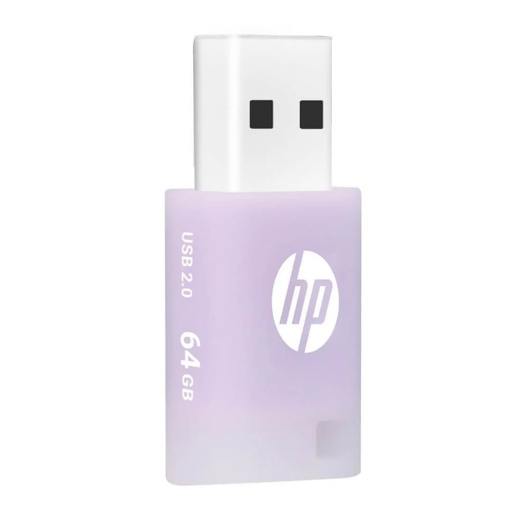فلش مموری 64 گیگابایت اچ‌ پی مدل v168 با رابط USB دو، مقاوم در برابر آب و ضربه