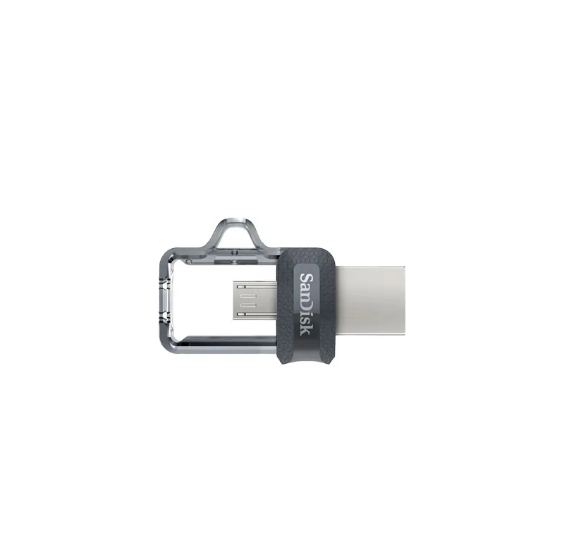 فلش مموری 64 گیگابایت سن دیسک مدل Ultra Dual Drive m3.0 با 2 رابط USB Type-A و MicroUSB، استاندارد USB 3.2 Gen1