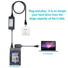 مبدل SATA و IDE به USB 2.0 مدل 52x