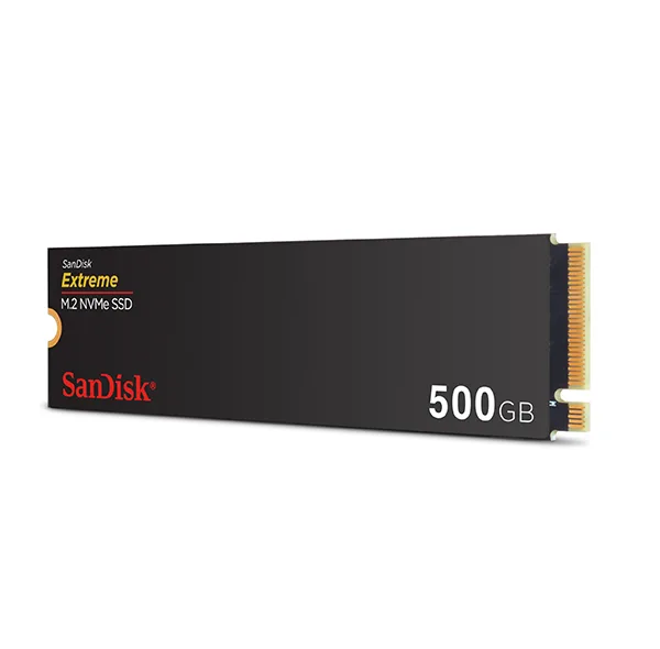 اس اس دی اینترنال PCIe Gen4 x4 سن دیسک مدل Extreme ظرفیت 500 گیگابایت